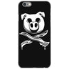 pig bacon cross bones pirate iPhone 6/6s Case