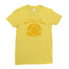 i have the body of a god Ladies Fitted T-Shirt