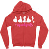 Squadgoals Princess Zipper Hoodie