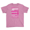 quens are born in august Youth Tee