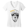 horror werewolf Women's V-Neck T-Shirt