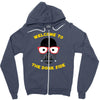 wellcome to the dork side Zipper Hoodie