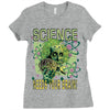 science needs your brain Ladies Fitted T-Shirt
