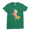 Unicorn Ladies Fitted T-Shirt