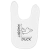 rabbit duck Baby Bibs