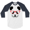 cool panda 3/4 Sleeve Shirt
