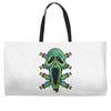 zombie smile Weekender Totes