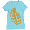 granate grenade waffe weapon krieg war pc game classic usa army Ladies Fitted T-Shirt