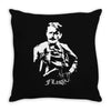 a tribute to blackadder Throw Pillow
