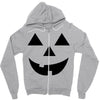 black pumpkin Zipper Hoodie