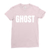 ghost (2) Ladies Fitted T-Shirt