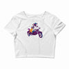 fast food Crop Top