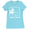 talk to the hoof Ladies Fitted T-Shirt