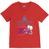 yoga and wine V-Neck Tee