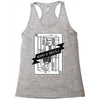 king and skull Racerback Tank