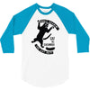 cat versus cucumber 3/4 Sleeve Shirt
