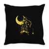 the moon Throw Pillow