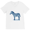 caged V-Neck Tee