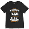 Super Cool Dad Of A Freaking Awesome Nurse V-Neck Tee