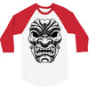 samurai warrior 3/4 Sleeve Shirt