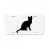 cat black had License Plate
