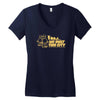 we built this city Women's V-Neck T-Shirt