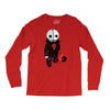 creepy doll trick or treat Long Sleeve Shirts