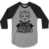 I Am Cat Actually In A Very Commited Relationship 3/4 Sleeve Shirt