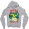 pizza party Zipper Hoodie