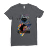 who loves doberman Ladies Fitted T-Shirt