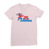 1970s retro tv show the new avengers Ladies Fitted T-Shirt