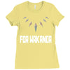 for wakanda Ladies Fitted T-Shirt