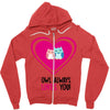 owl always love you Zipper Hoodie