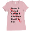 the heads Ladies Fitted T-Shirt