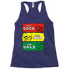 mario western Racerback Tank