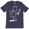 banksy teddy bear pop art new T-Shirt