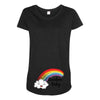 Rainbow Baby Maternity Scoop Neck T-shirt