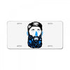pirate beard License Plate