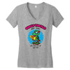 surly turtle surf shop Women's V-Neck T-Shirt