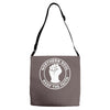 northern soul keep the faith long Adjustable Strap Totes