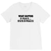 what happens in prague stays in prague V-Neck Tee