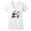 laurie and michael Women's V-Neck T-Shirt