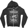 Vintage Aged To Perfection 1999 Zipper Hoodie