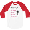wine shopping 3/4 Sleeve Shirt