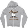 coffee required Zipper Hoodie