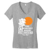 neil young inspired t shirt harvest moon csn&amp;y rock Women's V-Neck T-Shirt