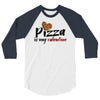 pizza is my valentine 56 3/4 Sleeve Shirt