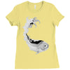 fish Ladies Fitted T-Shirt