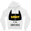 daddy is my superhero Zipper Hoodie