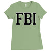fbi humor Ladies Fitted T-Shirt
